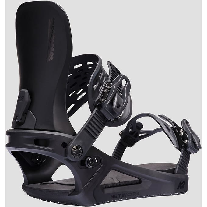 K2 Network Snowboard Bindingen zwart