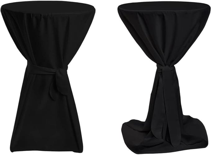 Set van 2 Statafelhoezen Premium - Elastisch & Vloerlang voor Feest en Evenementen