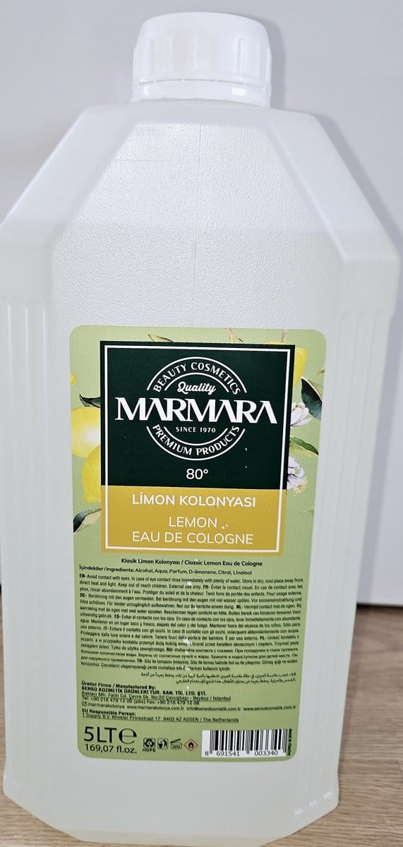Beauty Cosmetics Eau de Cologne Lemon - 5L