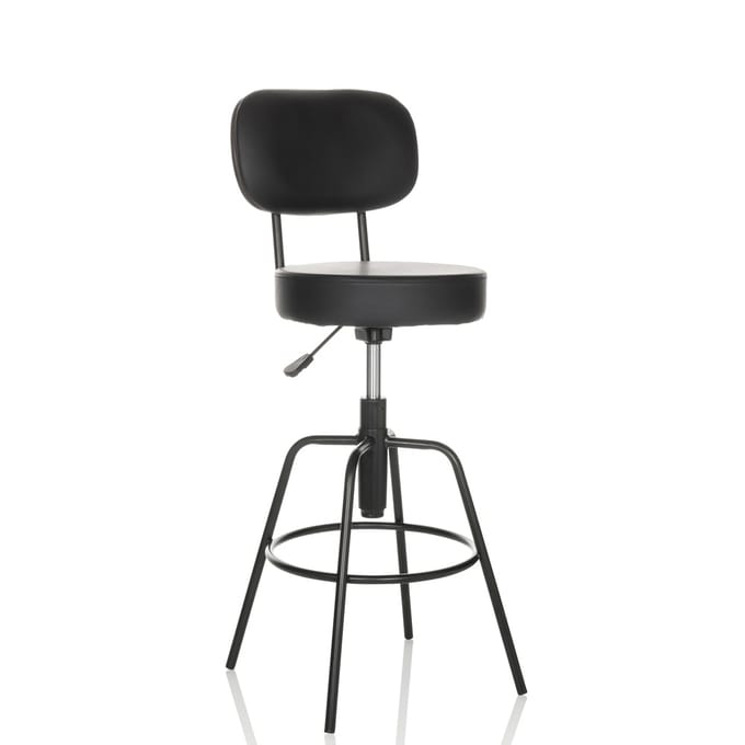 Barkruk DISC HIGH Zwart hjh OFFICE