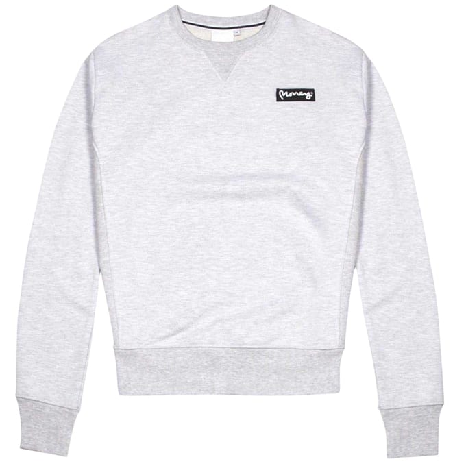 Money Mannen Super Logo Sweatshirt (Wit)