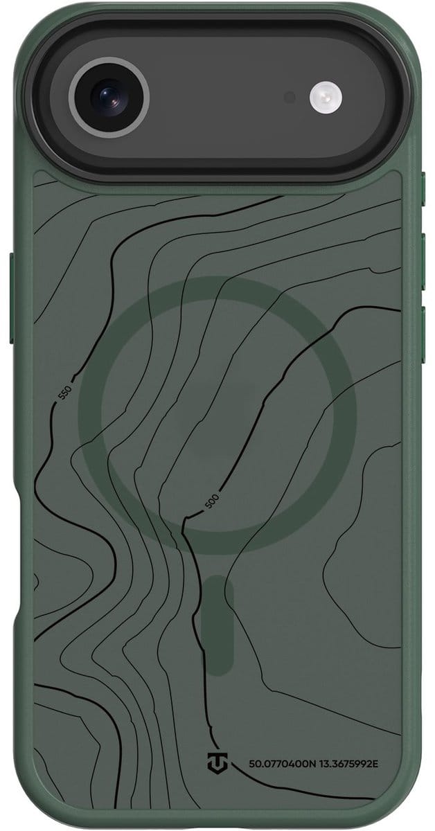 Tactical iPhone Air MagForce Hyperstealth Sika Cover – Hoesje met Losse Klikbare Knoppen – Forest Green