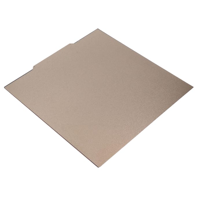 Plaque de construction PEI Double Face Lit en Acier à Ressort Texturé avec Base Magnétique 332x340 pour Imprimante 3D Raise3d Pro2 PRO 2 PLUS gray