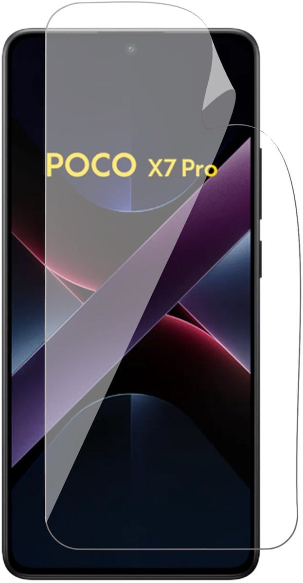 Screenprotector geschikt voor POCO X7 Pro - 1x FlexGuard Screen Protector