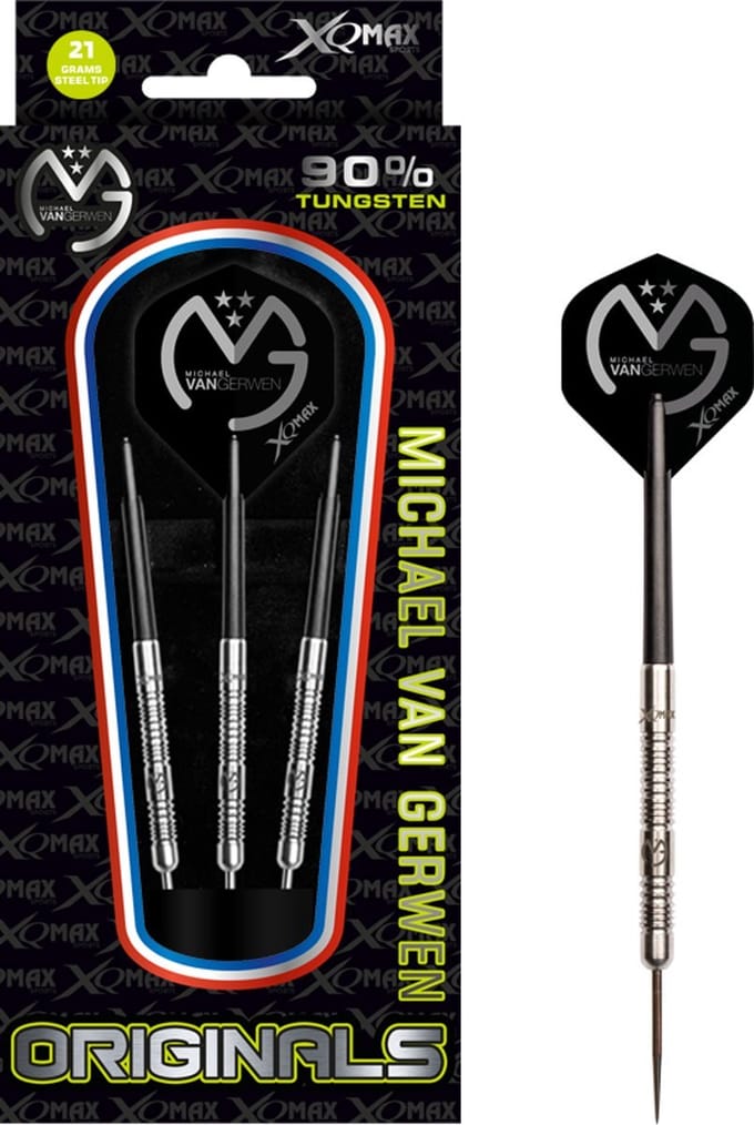 XQMax - Michael van Gerwen dartpijlen - mvg - originals 2019 - 23 gram - michael van gerwen