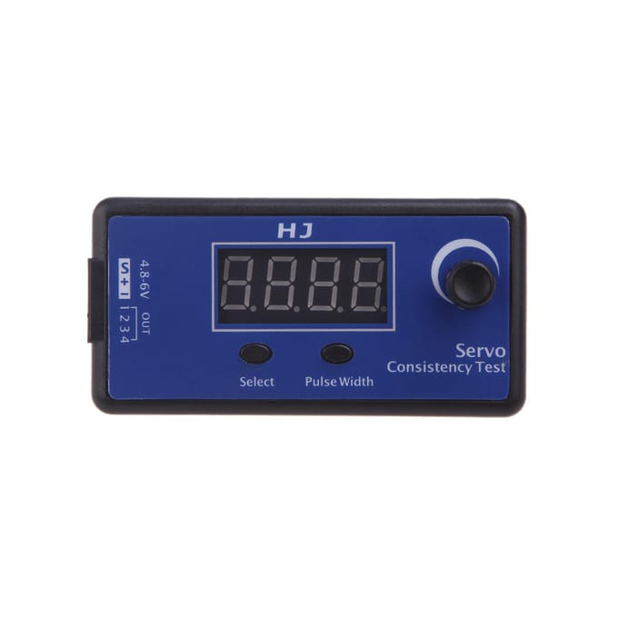HJ 1-4S Digitale Servotester / ESC Consistentietester voor RC Helikopter Vliegtuig Auto(Servo Tester, ESC Consistentietester, RC Helikopter Tester Tool)