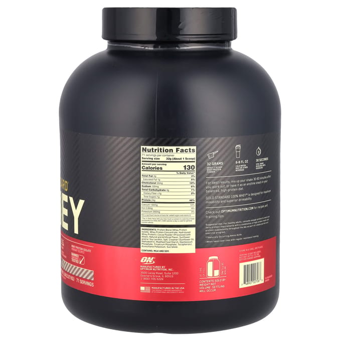 Gold Standard 100% Whey, Chocolade Kokosnoot, 2.27Kg(5lb)