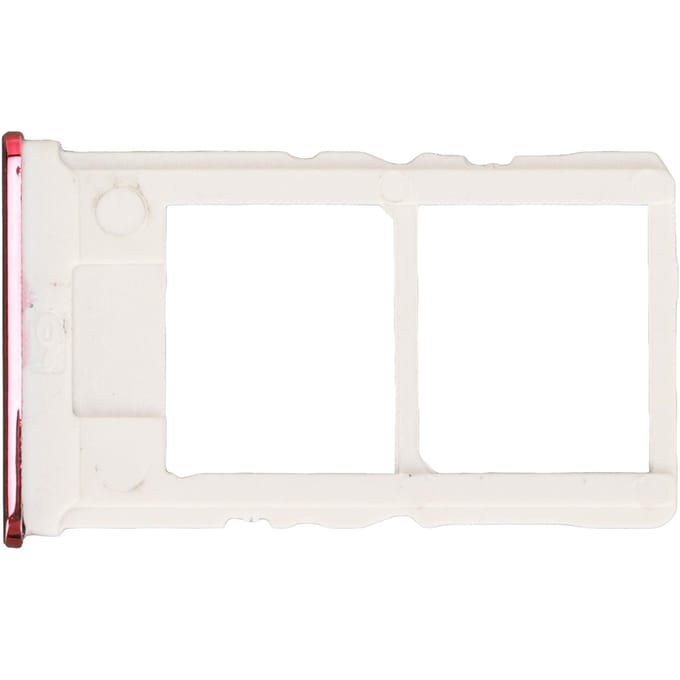 SIM-kaarthouder SIM-kaartsleuf Houder Vervanging voor Xiaomi Redmi K20 Mobiele Telefoon Rood rood
