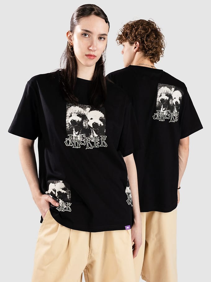 Jacker Poodle Pals T-Shirt zwart