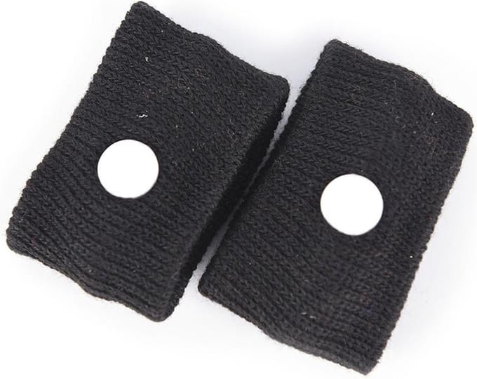 Go Go Gadget - Anti-wagenziek bandjes - 2 paar - Zwart