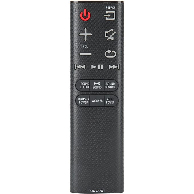 Multifunctionele afstandsbediening voor Samsung Ps WJ6000 HW J355 HW J450 Bluetooth Audio Soundbar met kabel black