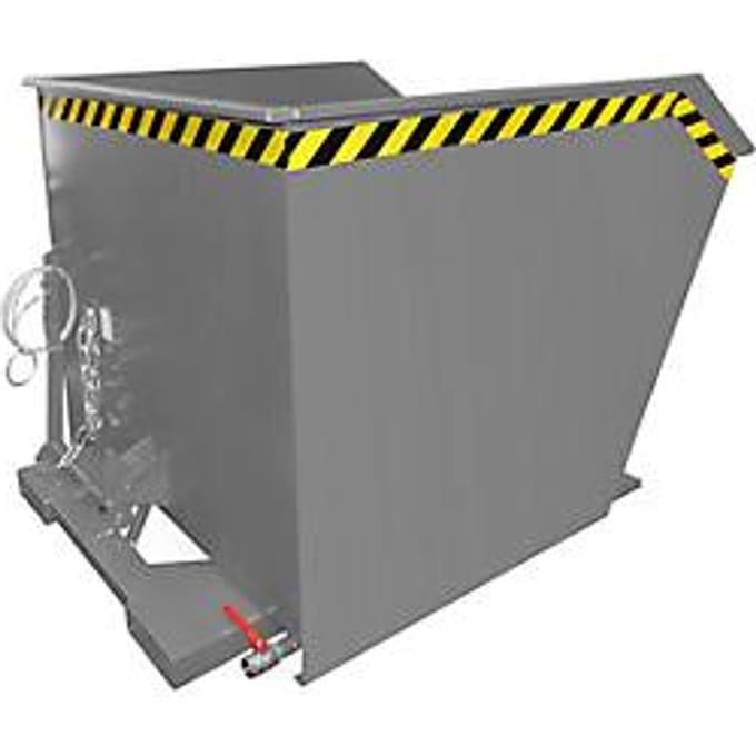 spaanbak SGU 100, grijs (RAL7005)