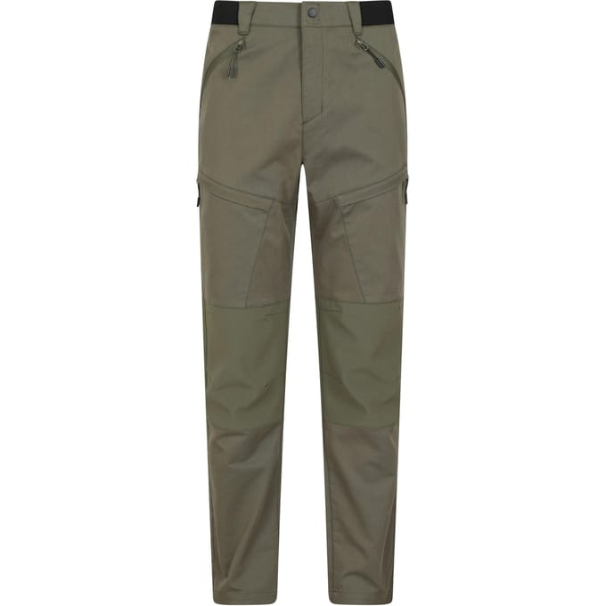 Mountain Warehouse Heren Jungle Trekkingsbroek (Kaki Groen)