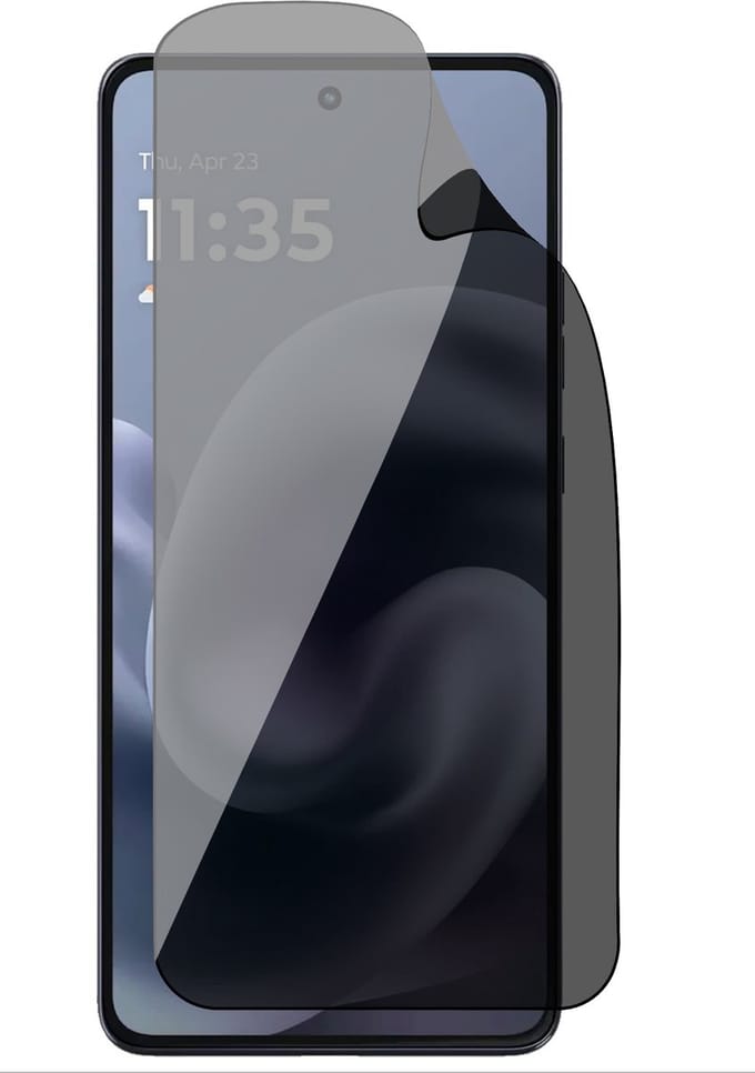 Privacy Screenprotector geschikt voor Motorola Moto G86 - 1x FlexGuard Screen Protector