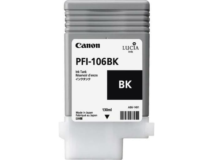 Canon - 6621B001 - PFI-106BK - Inktcartridge zwart