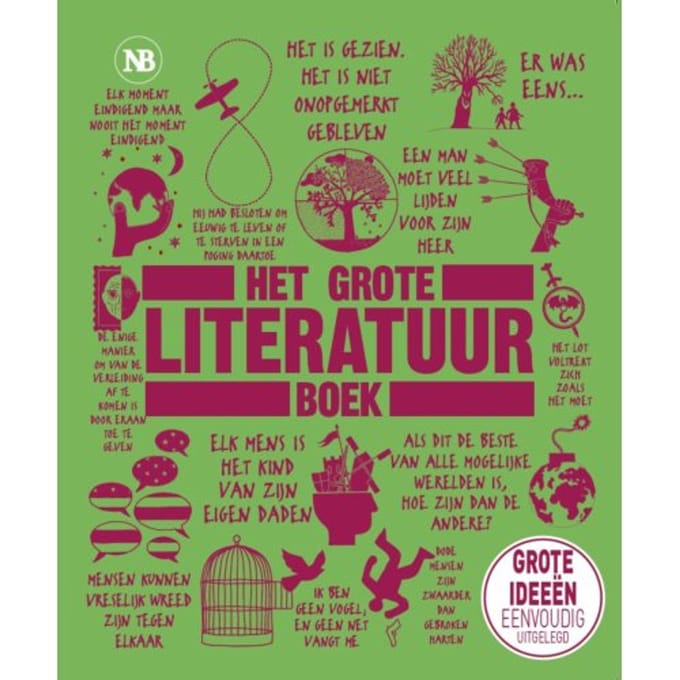 Het Grote Literatuurboek - Grote... Boek - Sam Atkinson