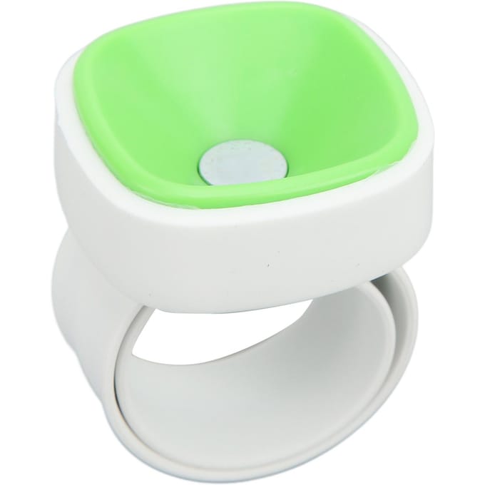 Coussin à épingles magnétique pour poignet Confortable Caoutchouc Flexible Doux Durable Résistant à la température Magnétique white