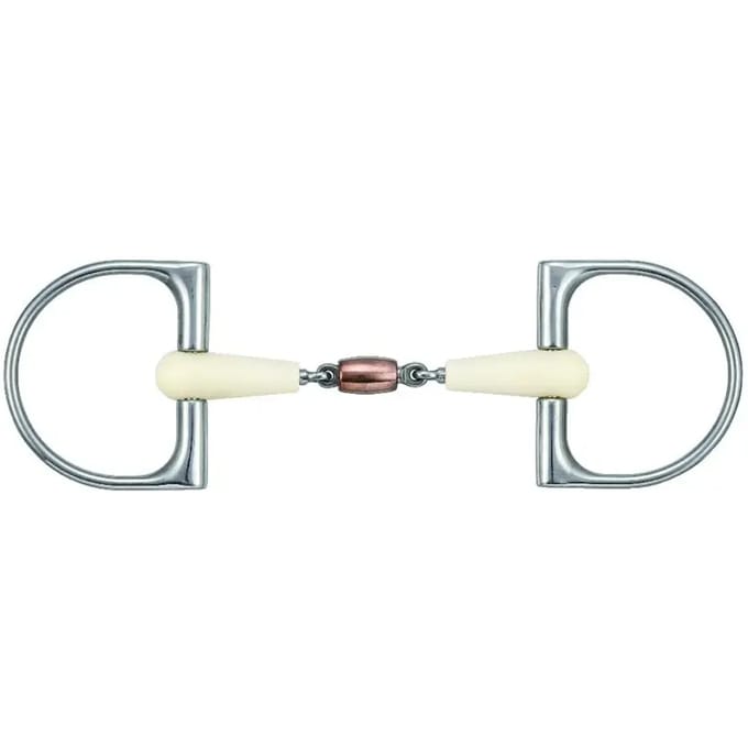 Verdun dubbelgebroken paardenbit Soyo Happy Mouth