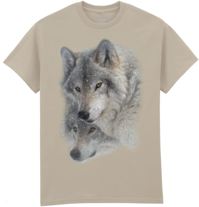 Wolf Wolven Wild Devotion - Wolves The Coloured House T-shirt M