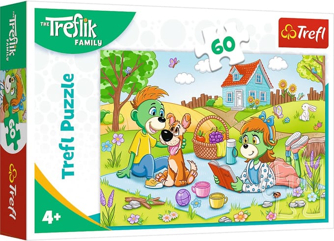 Trefl Stripfiguren Legpuzzel - 60 stukjes - Vanaf 4 jaar