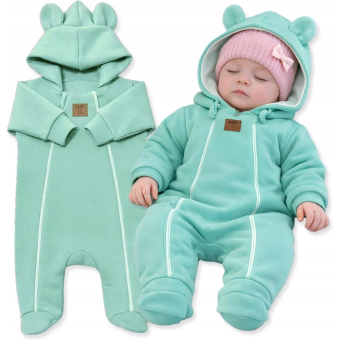 Dartomik - Baby Jumpsuit - 86 - Mint - Lente/Herfst
