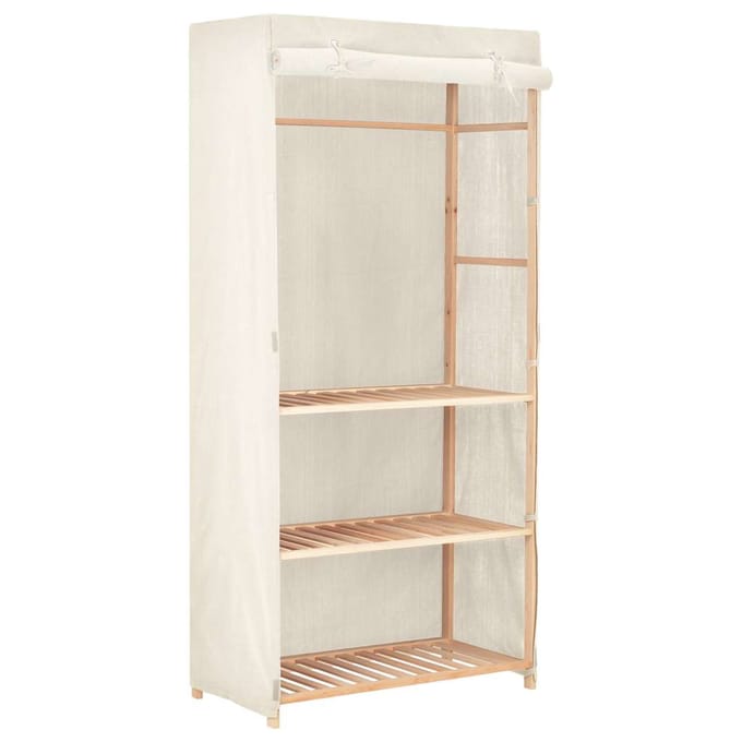 vidaXL - Kledingkast - 3-laags - 79x40x170 - cm