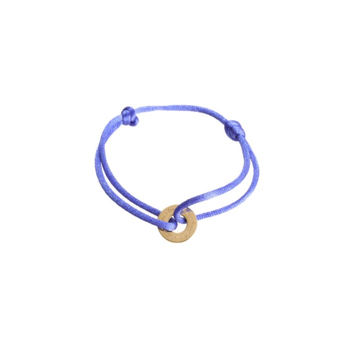 Go Dutch Label - B1847-3 - Dames armband - OneSize - Zilver/Paars
