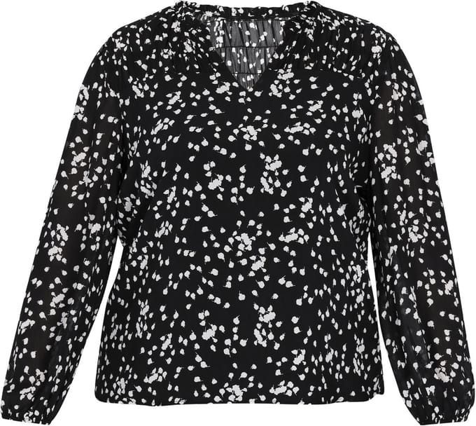 NAEMI Grote maat blouse