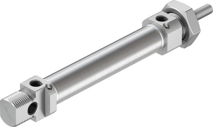 Festo Cilinder 20mm Boring 80mm Slag ISO 6432 Dubbelwerkend - 19238 - P2CTM