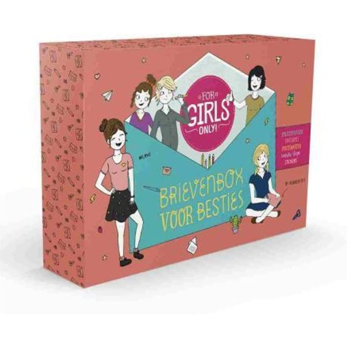 Brievenbox Voor Besties - For Girls Only! - Ruthje Goethals