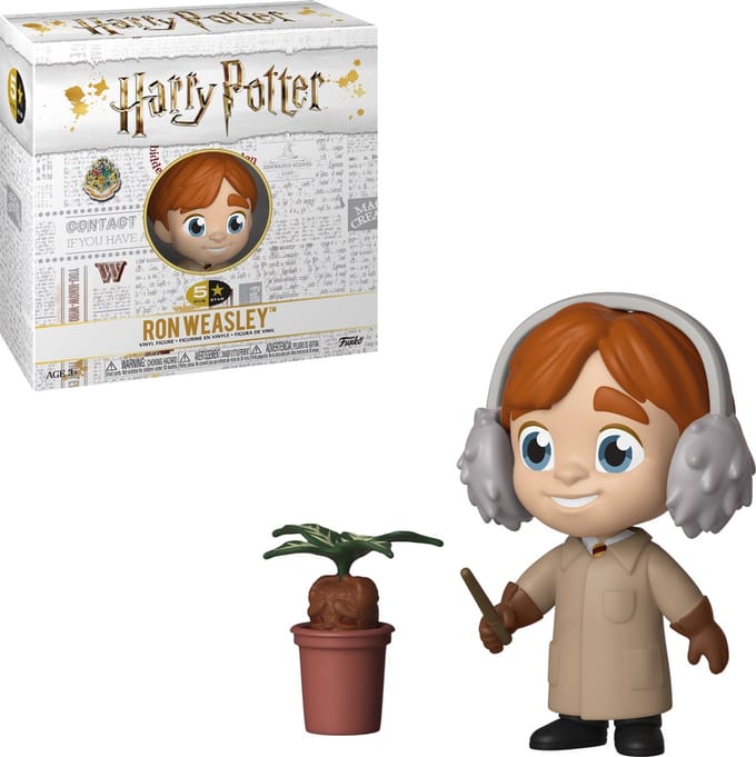 HARRY POTTER - 5 Star Vinyl Figure 8 cm - Ron Herbology