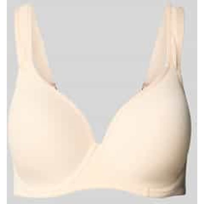 Dorina T-shirt BH met beugel - Rachel - 80D - beige.