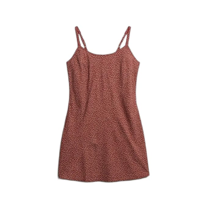 Korte bedrukte caraco jurk voor vrouwen Superdry Cami