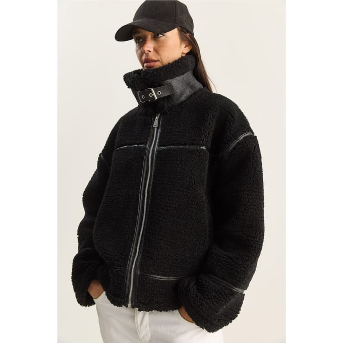 Oversized Neplederen Jasje