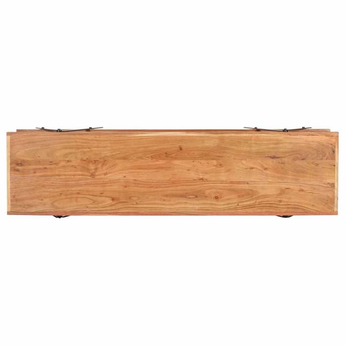 vidaXL - Tv-meubel - 160x40x50 - cm - massief - acaciahout