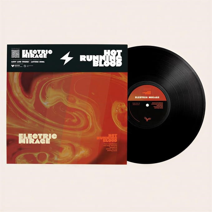 Hot Running Blood - Electric Mirage / Marble Slab (LP)