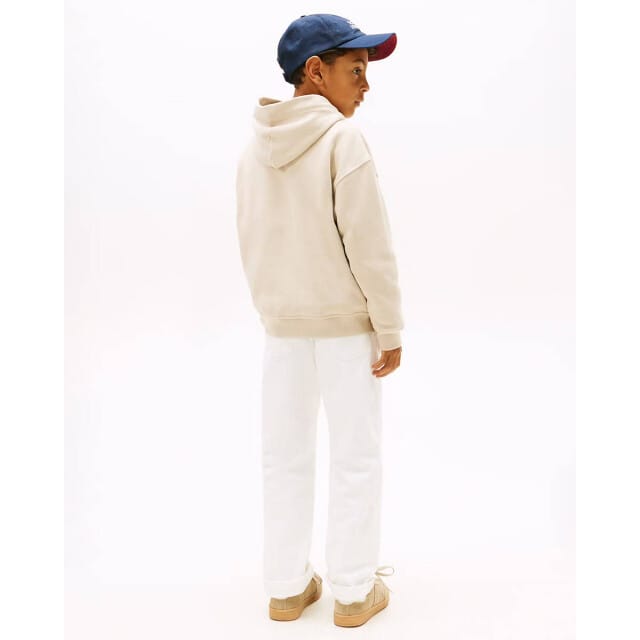 Regular fit hoodie van katoenmix