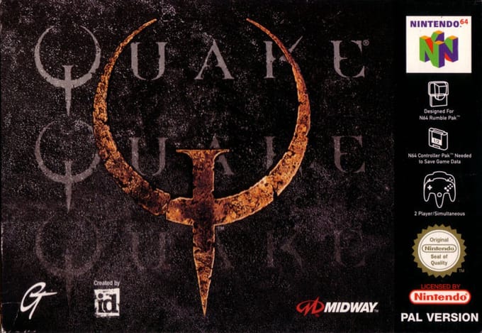 Nintendo 64 / N64 - Quake - EUR - New & Sealed