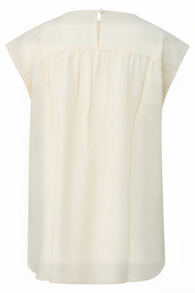 s.Oliver -qs Blouse Offwhite Maat: 34 | Blouses Outlet | Dames | Wit