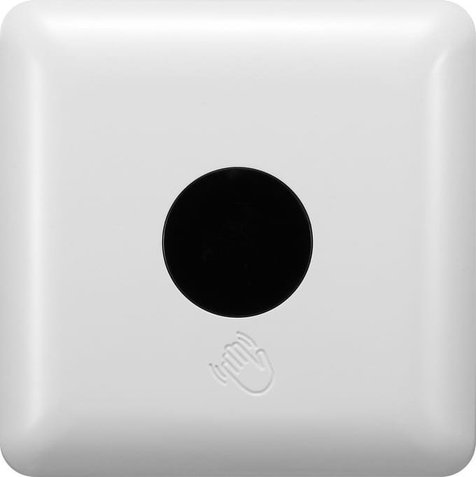 Maclean - Bewegingsmelder - PIR-sensor met kort bereik, bereik 5-6cm, inbouwdoos, max. belasting 1200W, MCE313 W