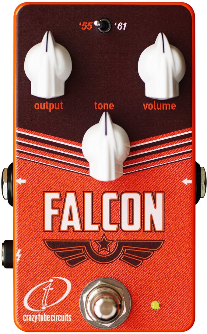 Crazy Tube Circuits Falcon Classic Tweed/ Brownface Overdrive - Distortion voor gitaren
