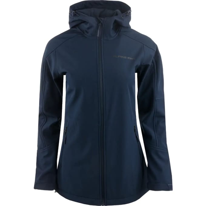 Alpine Pro Odrega Softshelljack Blauw S Vrouw