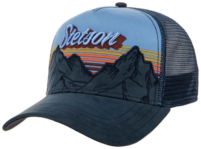 Stetson Cap - Trucker Cap Mountain Mist - blauw-grijs