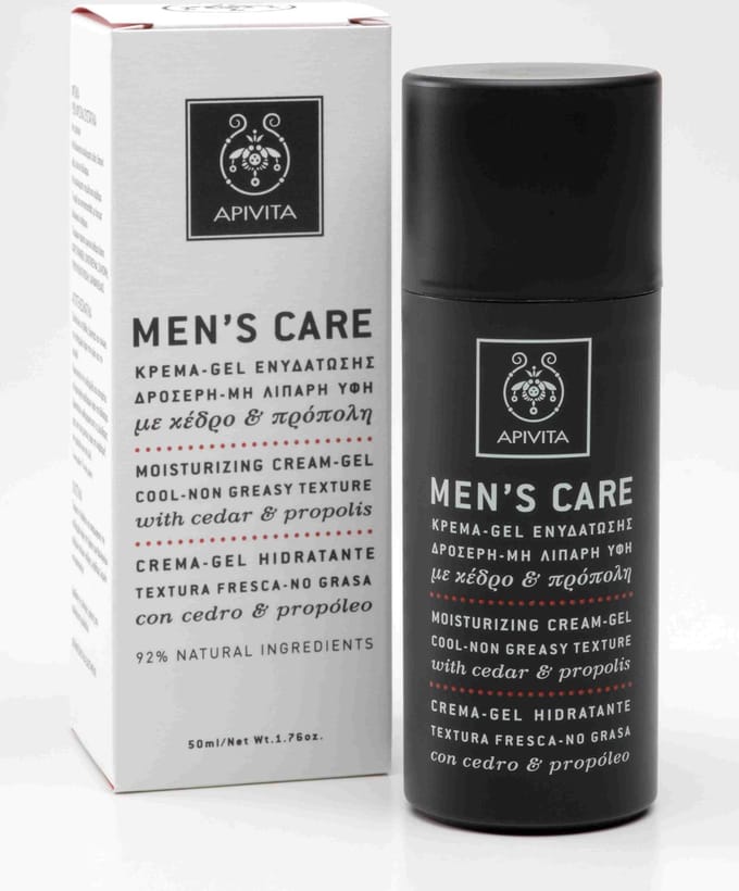 Apivita Moisturizing Cream-Gel for Men