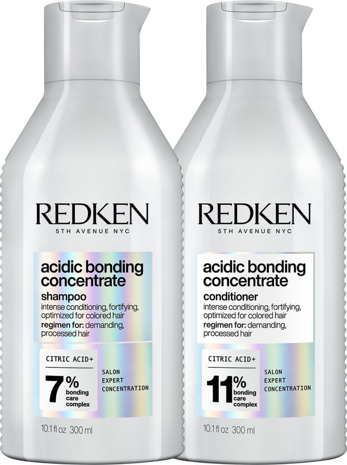 Redken Acidic Bonding Concentrate Shampoo 300ml & Conditioner 300ml – Voordeelverpakking