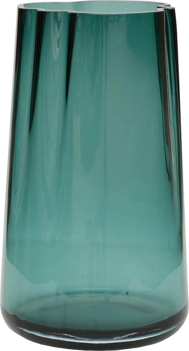 Parana L ocean blue vaas Vase the World hoogte 35 cm
