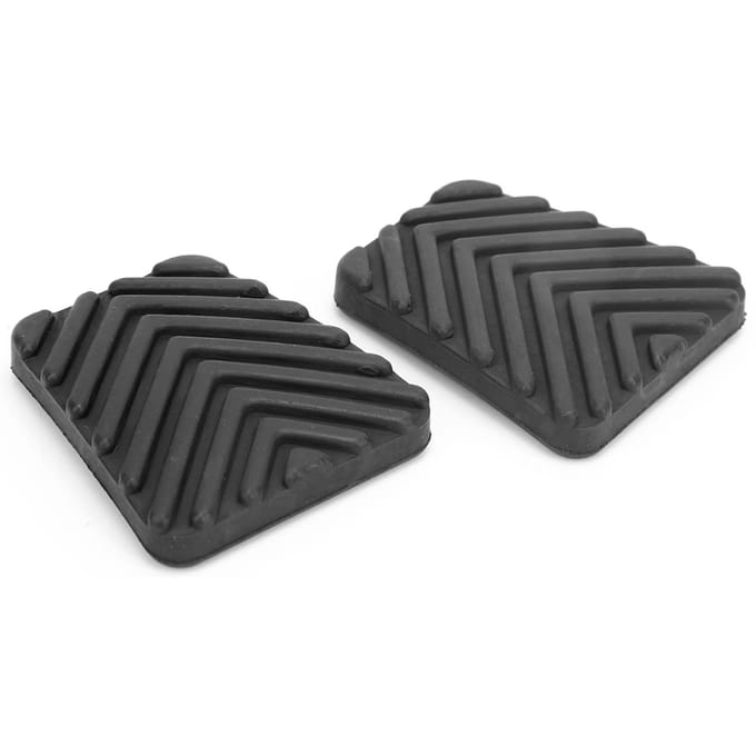 2 STuks Auto Rem Koppeling Pedaal Pads Covers Rubber Vervanging Geschikt voor Hyundai Accent 2005 2010 black