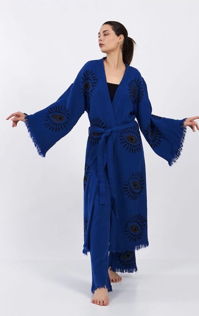 Mousseline Dames Loungewear Set Dafne / One Size