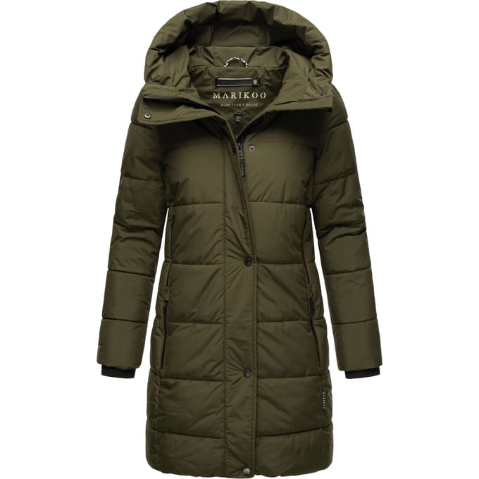 Marikoo Karumikoo XVI damesjas – warm, stijlvol & met capuchon
