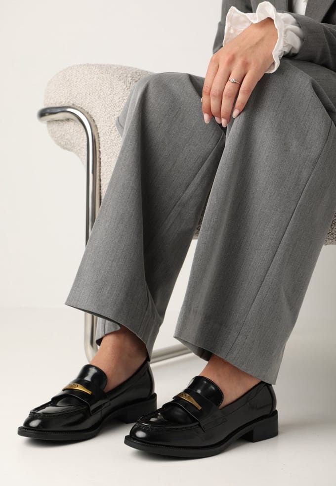 Mexx Pearl Mae Loafers Dames - Instappers - Zwart - Maat 41